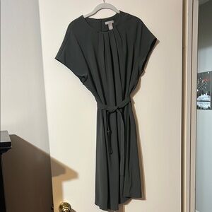 Elegant Dark Gray/Green Women's Dress